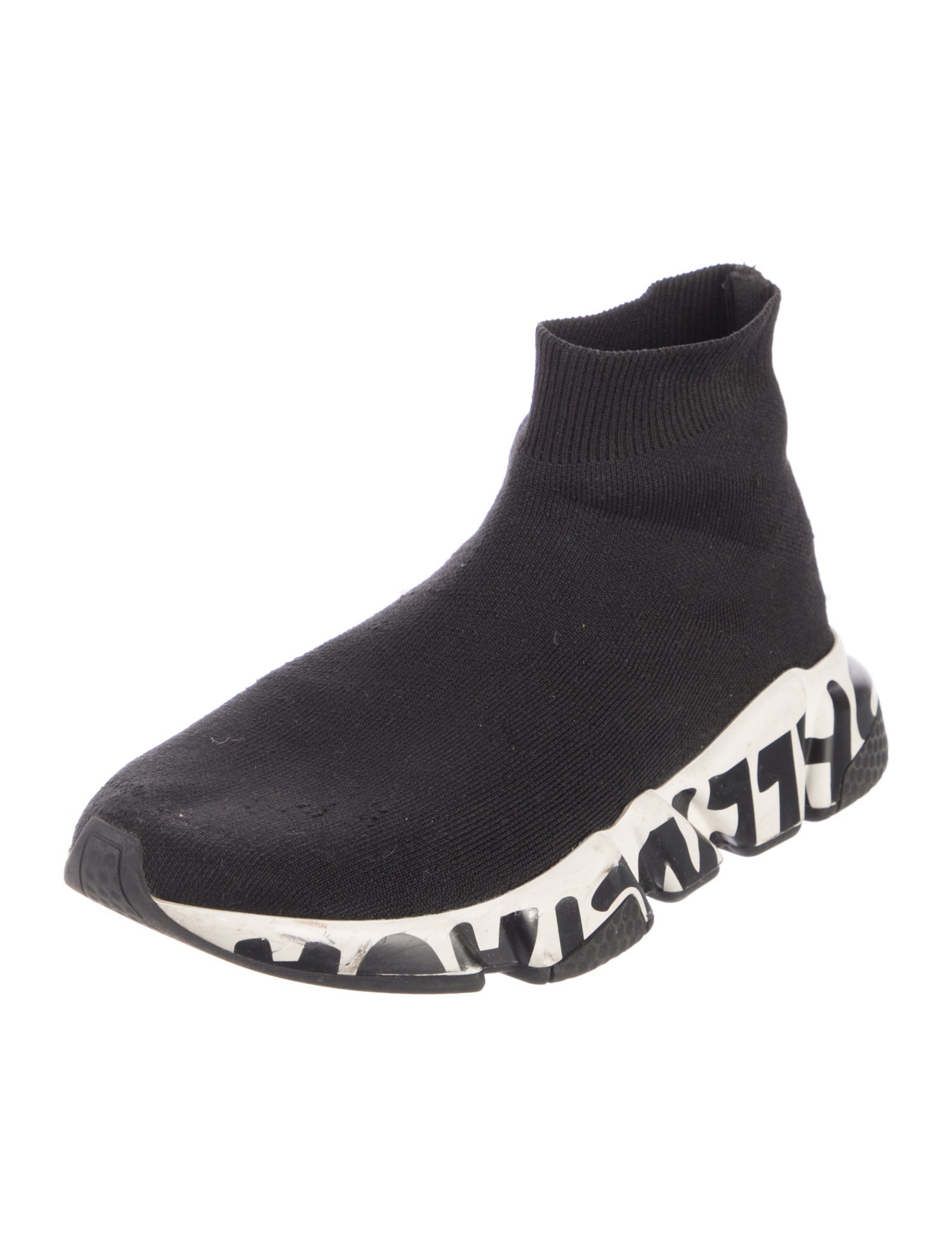 Balenciaga Speed Graffiti Sock Sneakers