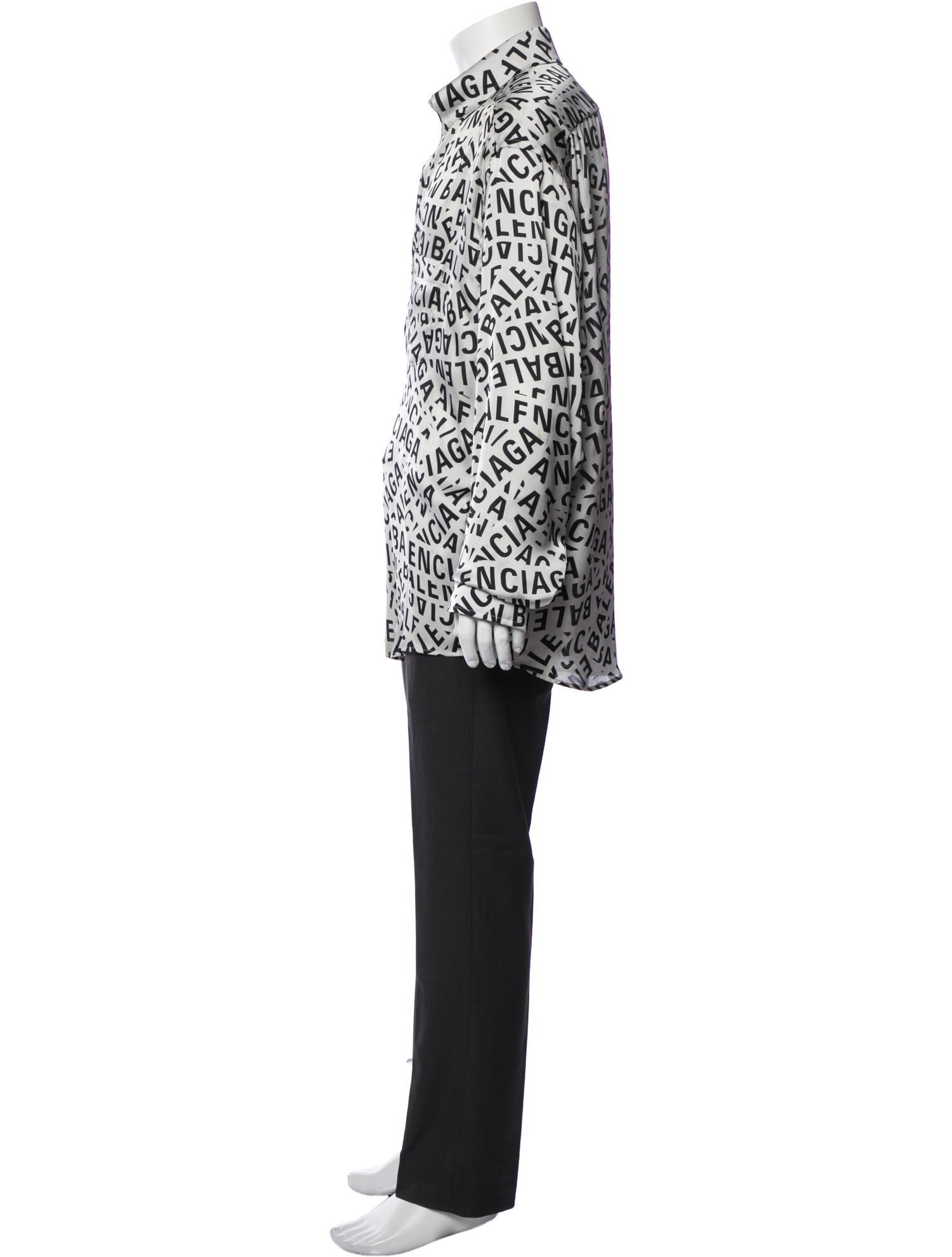 Balenciaga 2022 Printed Shirt