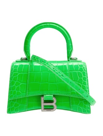 Balenciaga Embossed Leather Hourglass XS