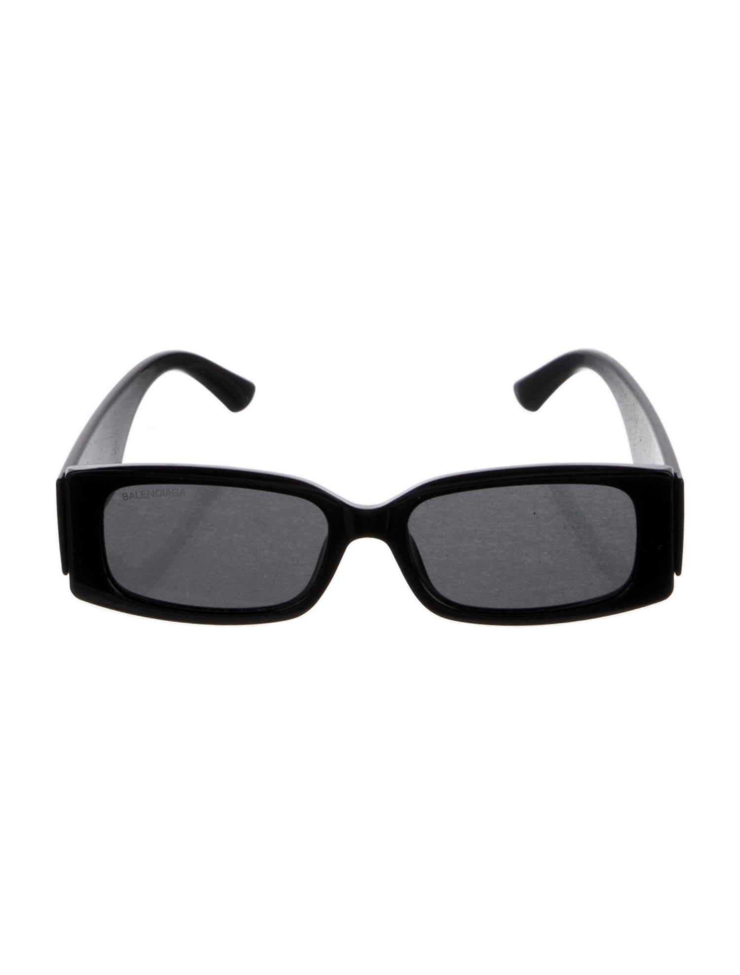 Balenciaga Signature Logo Square Sunglasses