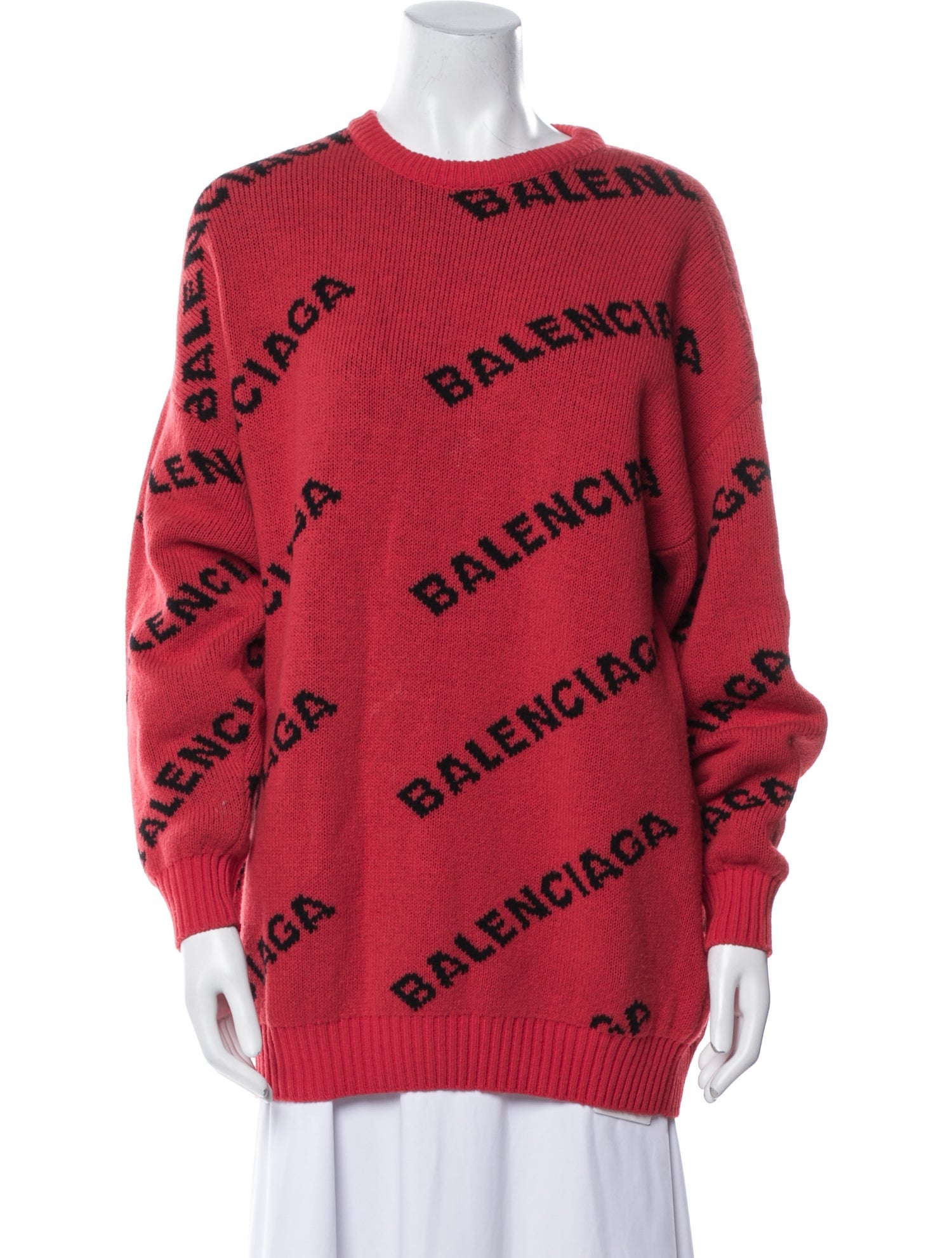 Balenciaga 2018 'All Over' Sweater