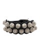 Balenciaga Arena Giant All Stud Two Row Bracelet