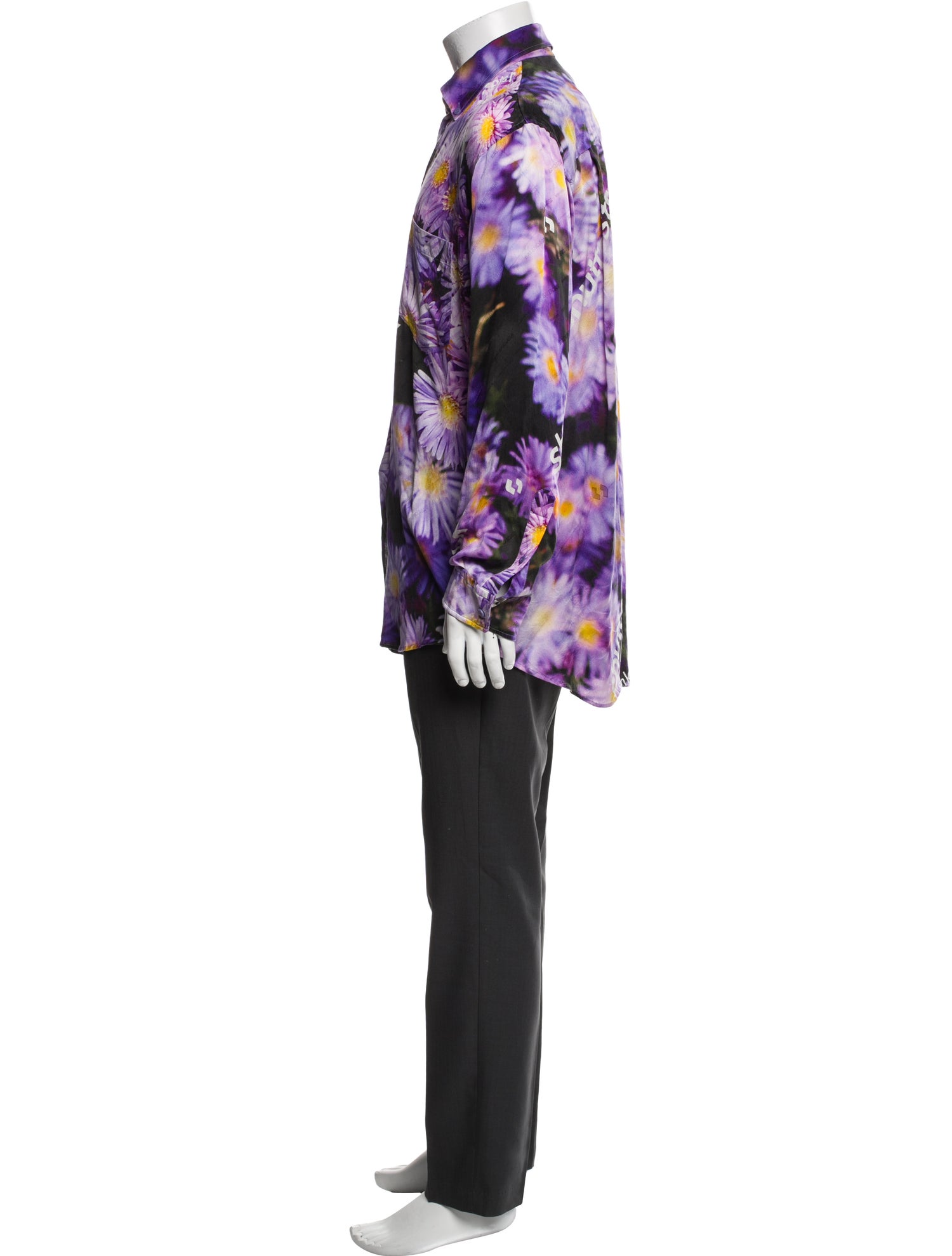 Balenciaga 2021 Silk Shirt