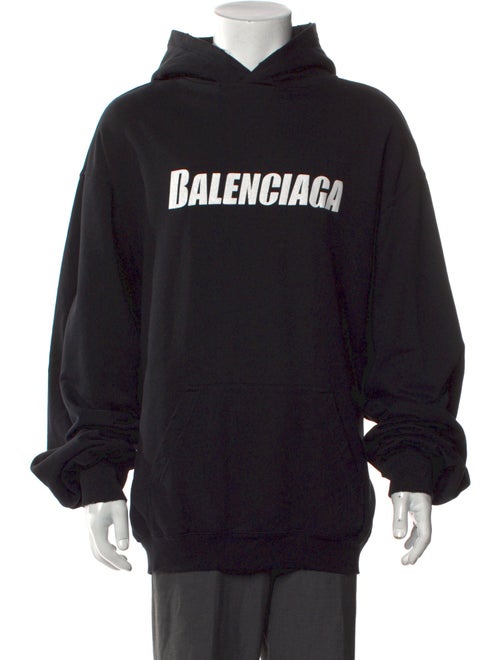 Balenciaga 2022 Graphic Print Hoodie