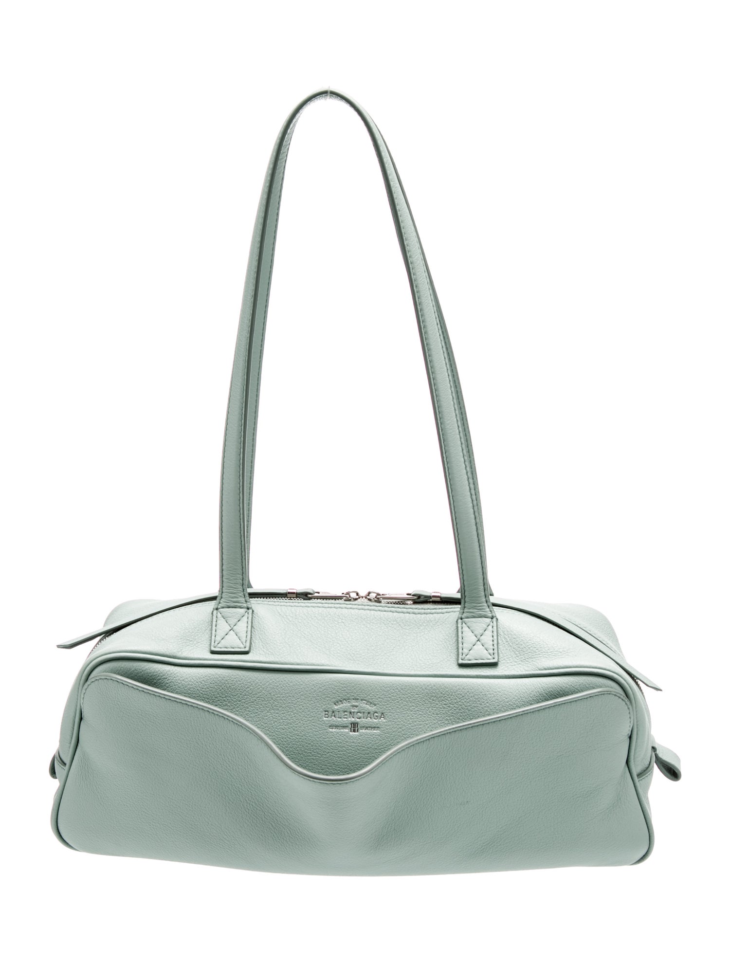 Balenciaga Leather Carrie Bowling Ball Small