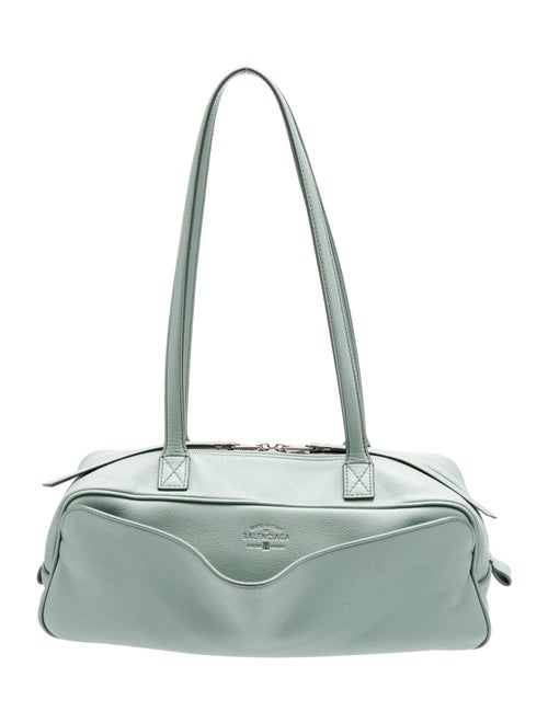 Balenciaga Leather Carrie Bowling Ball Small