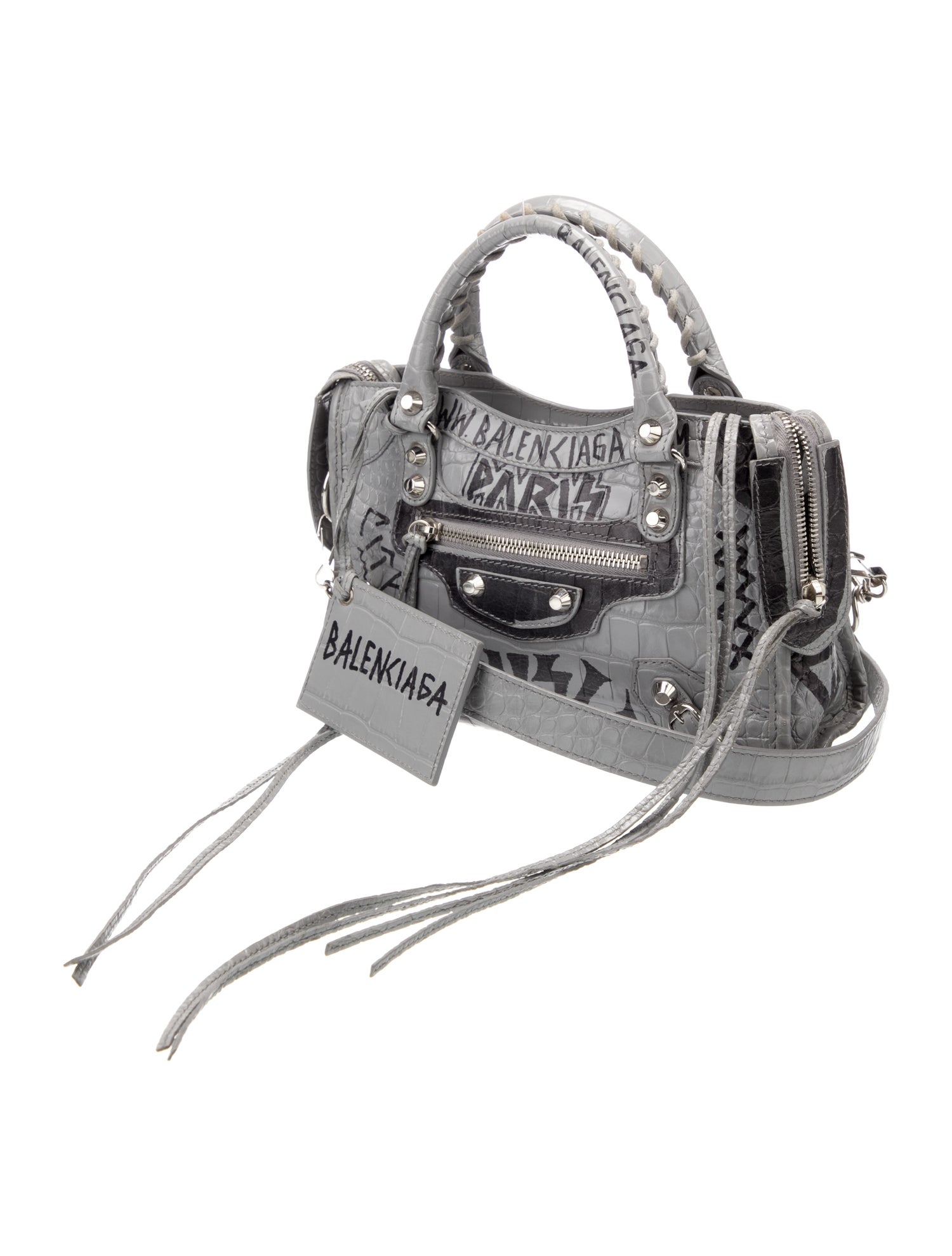 Balenciaga Leather Motocross Classic City