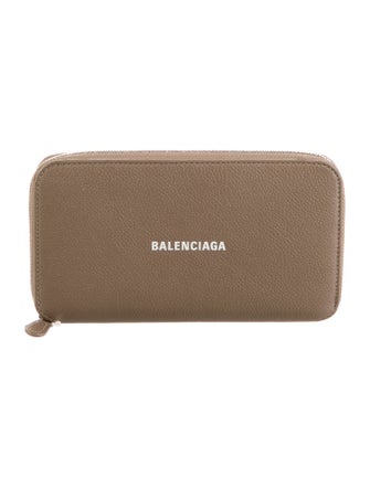 Balenciaga 2020 Leather Continental Wallet