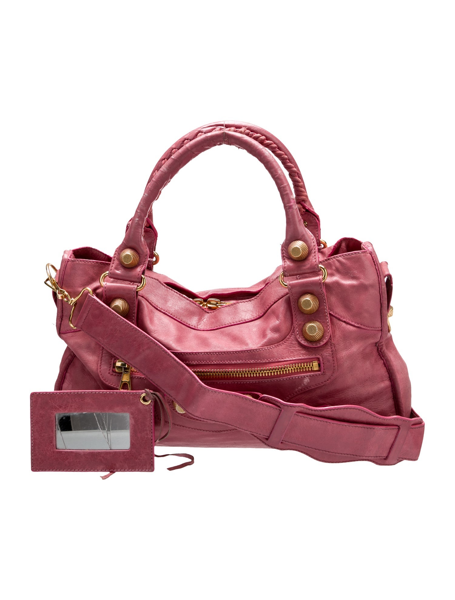 Balenciaga Leather Motocross City Giant