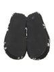 Balenciaga Faux Fur Printed Slides