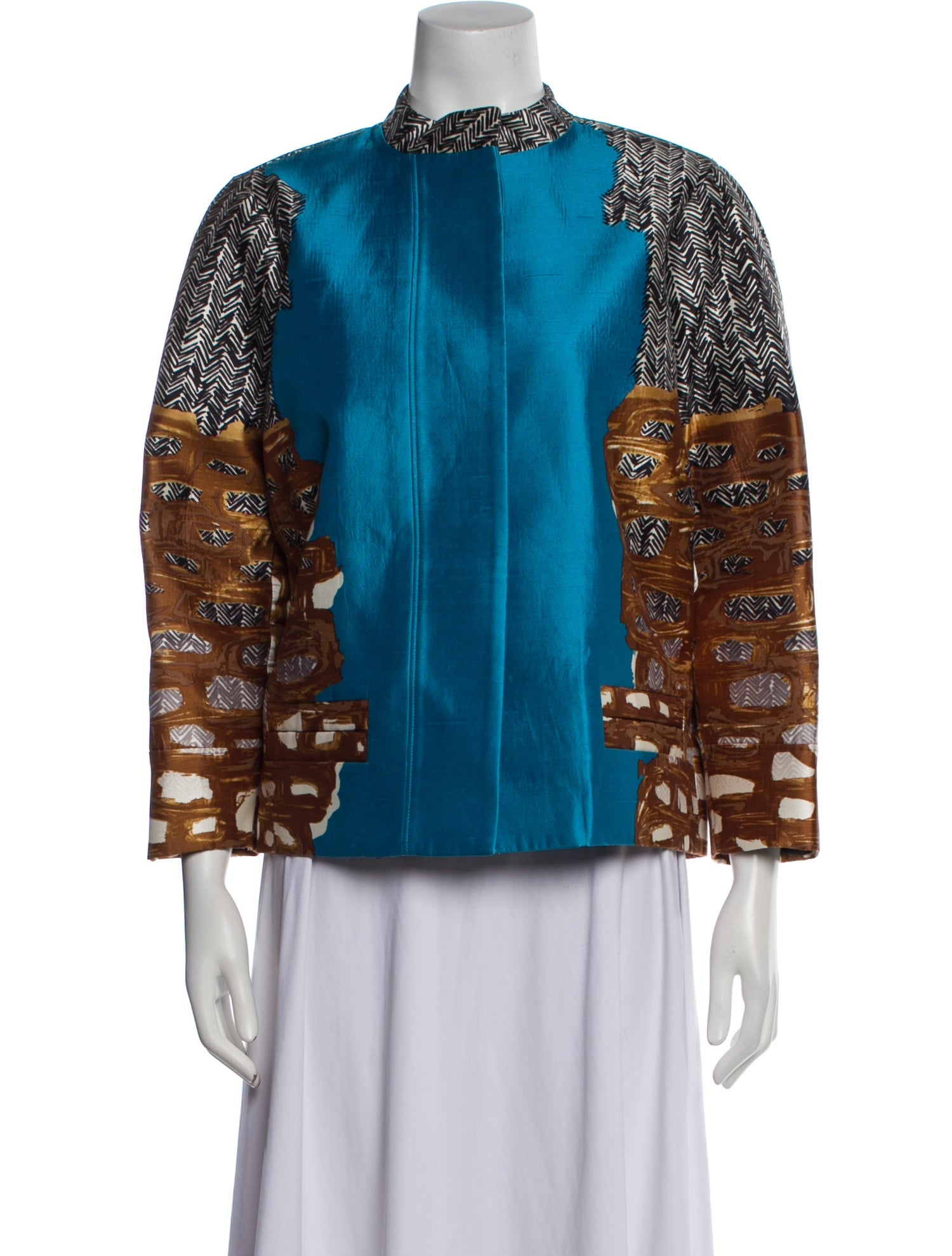 Balenciaga 2012 Printed Jacket