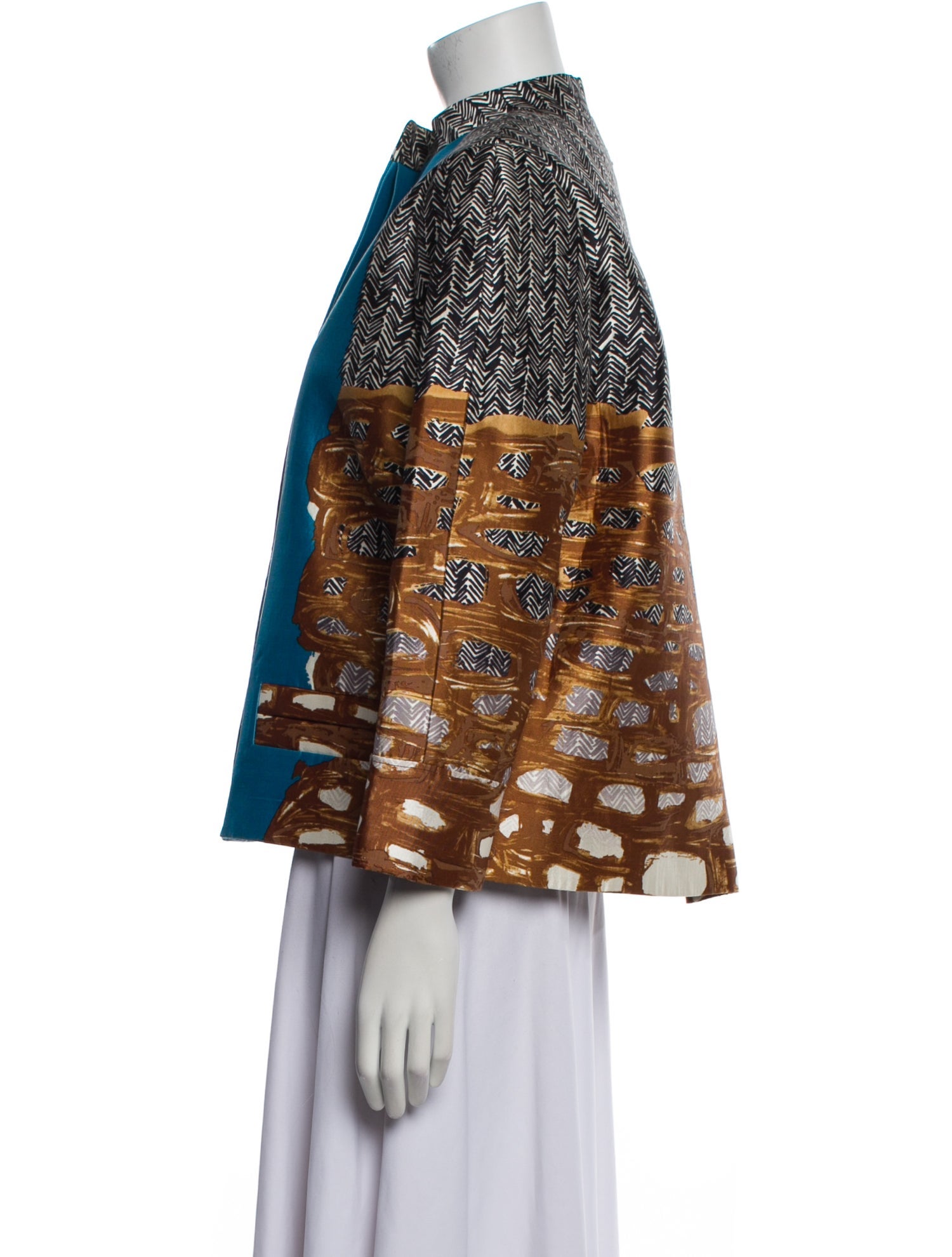 Balenciaga 2012 Printed Jacket