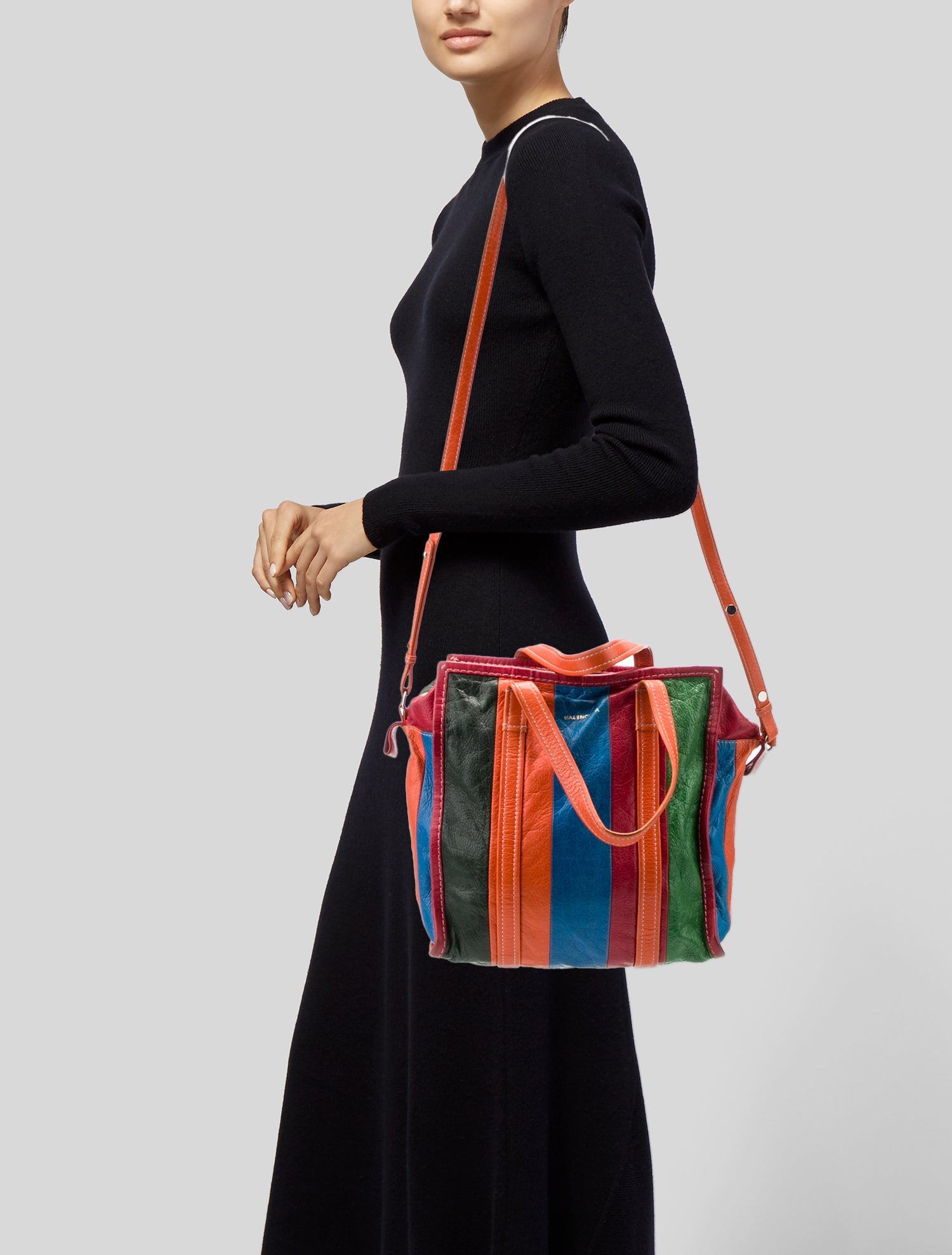 Balenciaga Leather Top Handle Bag