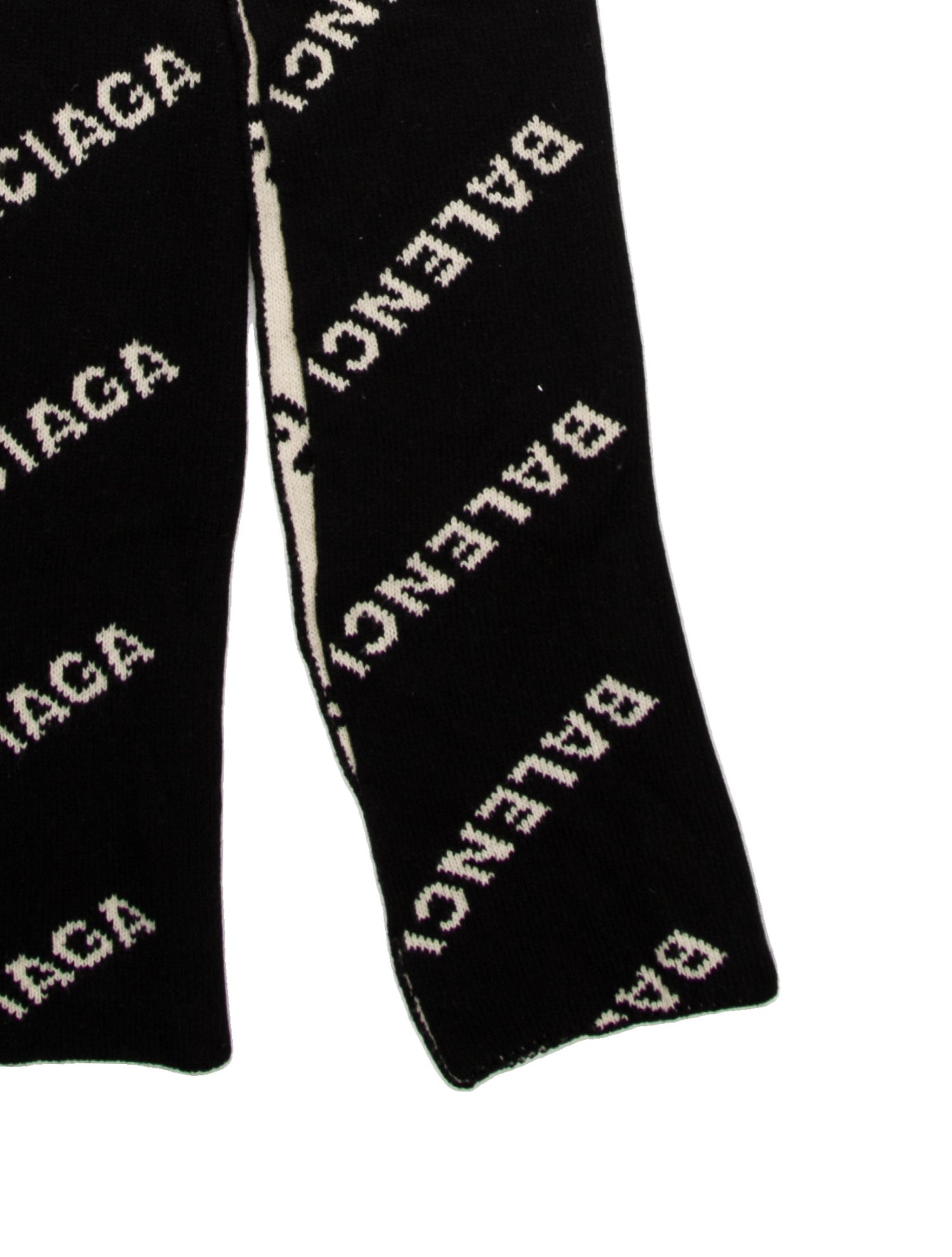 Balenciaga Wool Printed Scarf
