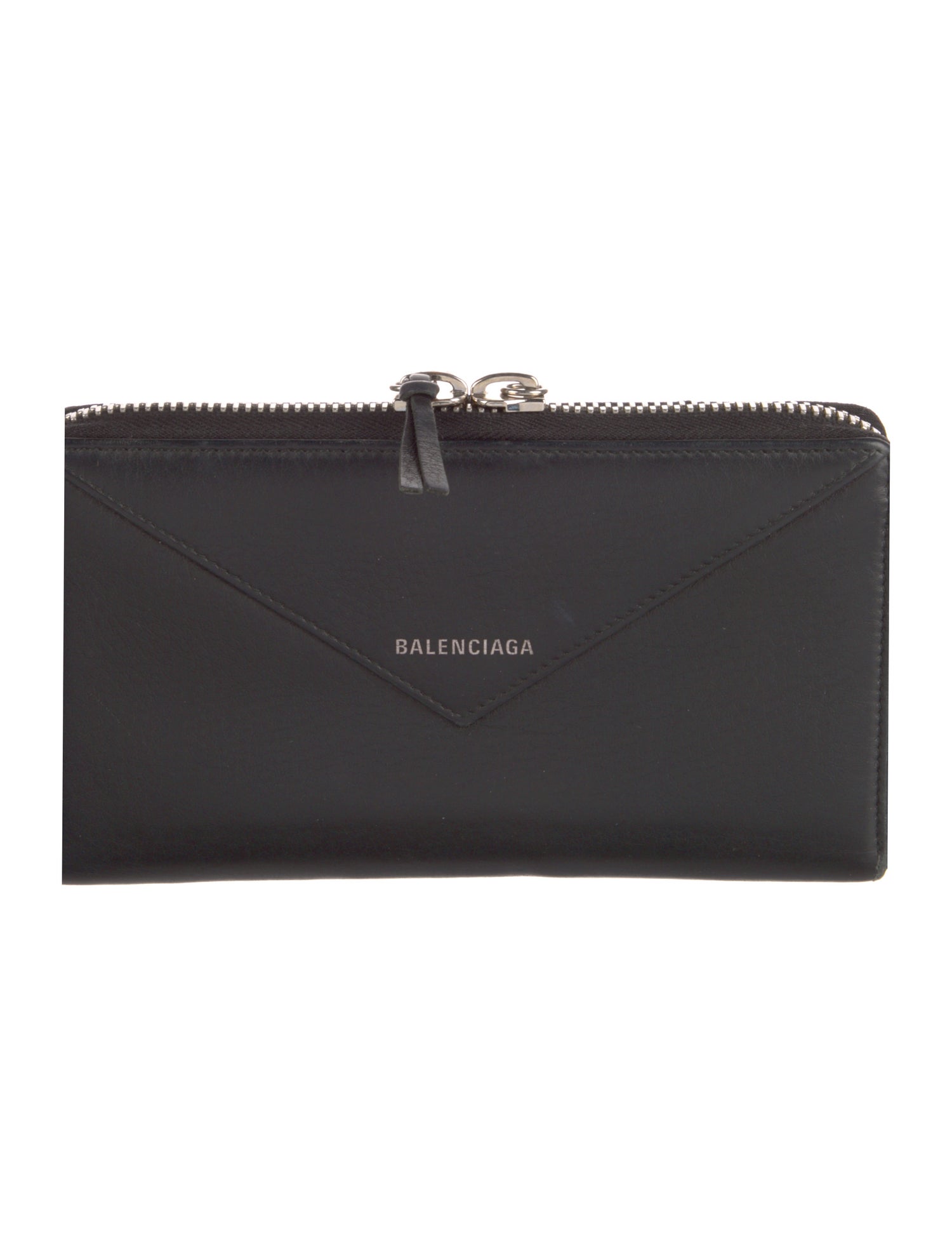 Balenciaga 2019 Papier Zip Around Wallet