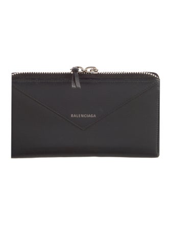 Balenciaga 2019 Papier Zip Around Wallet