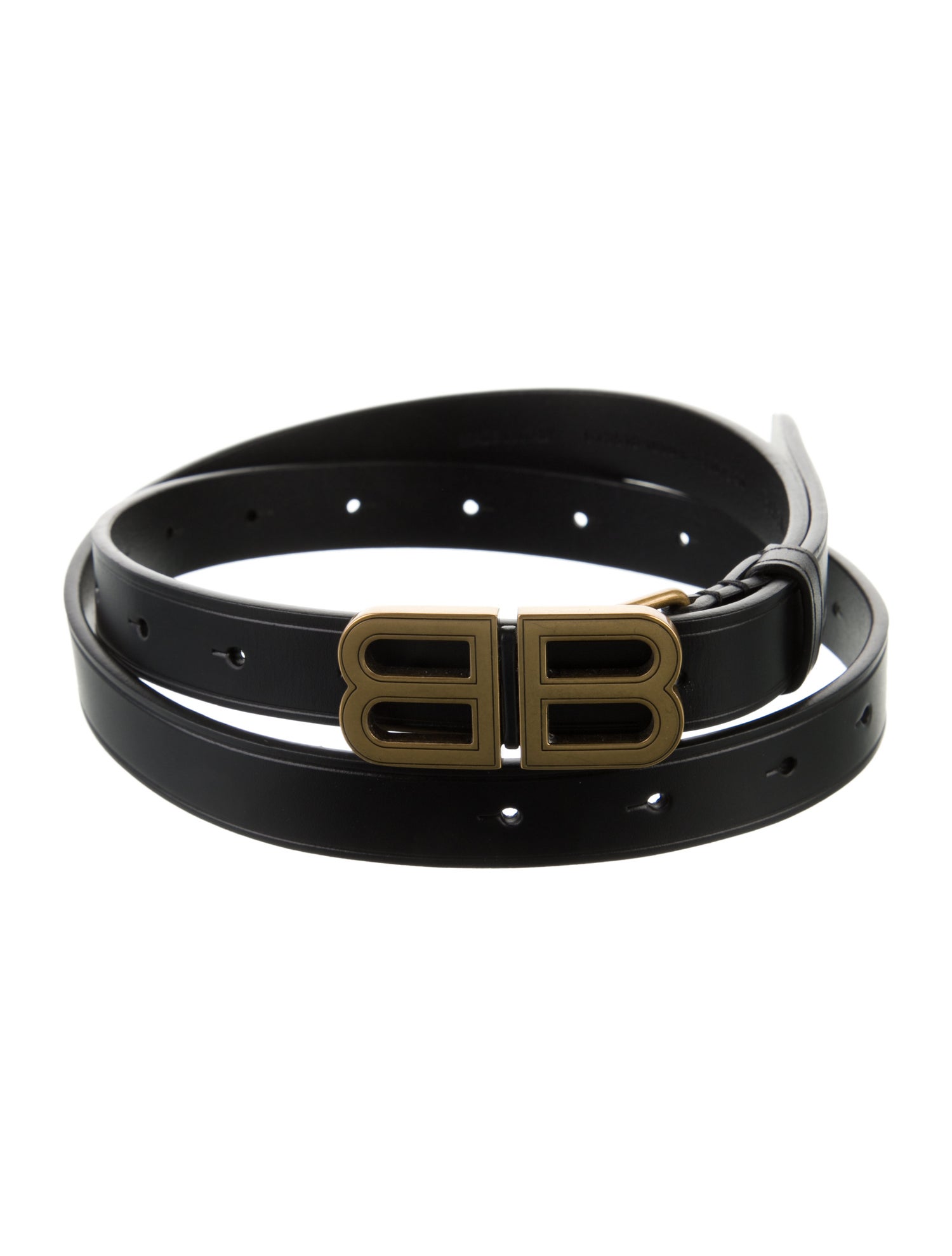 Balenciaga Skinny Leather Belt Kit