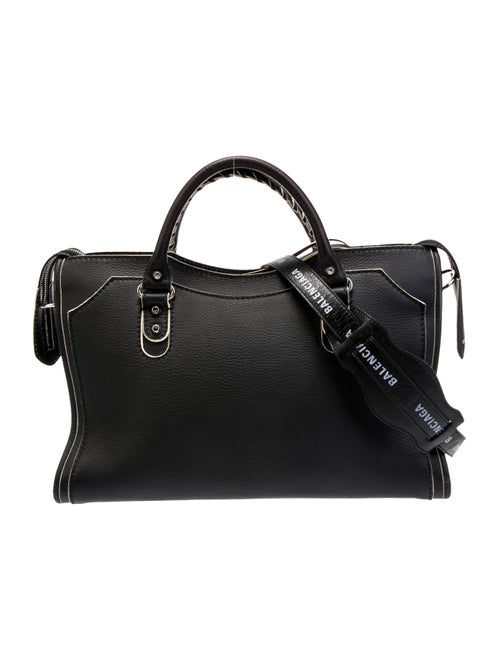 Balenciaga Leather Top Handle Bag