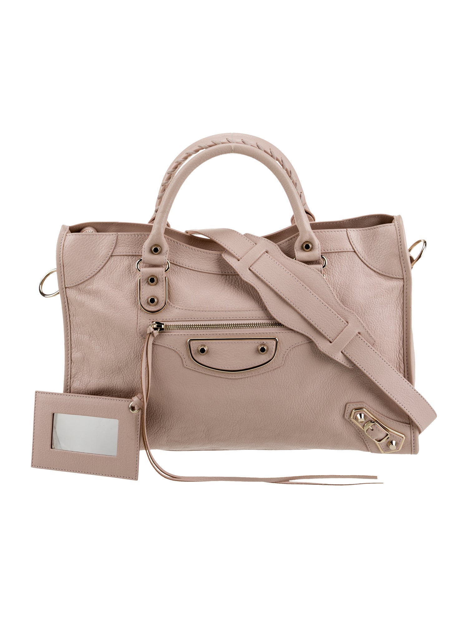 Balenciaga Goat Leather Metallic Edge