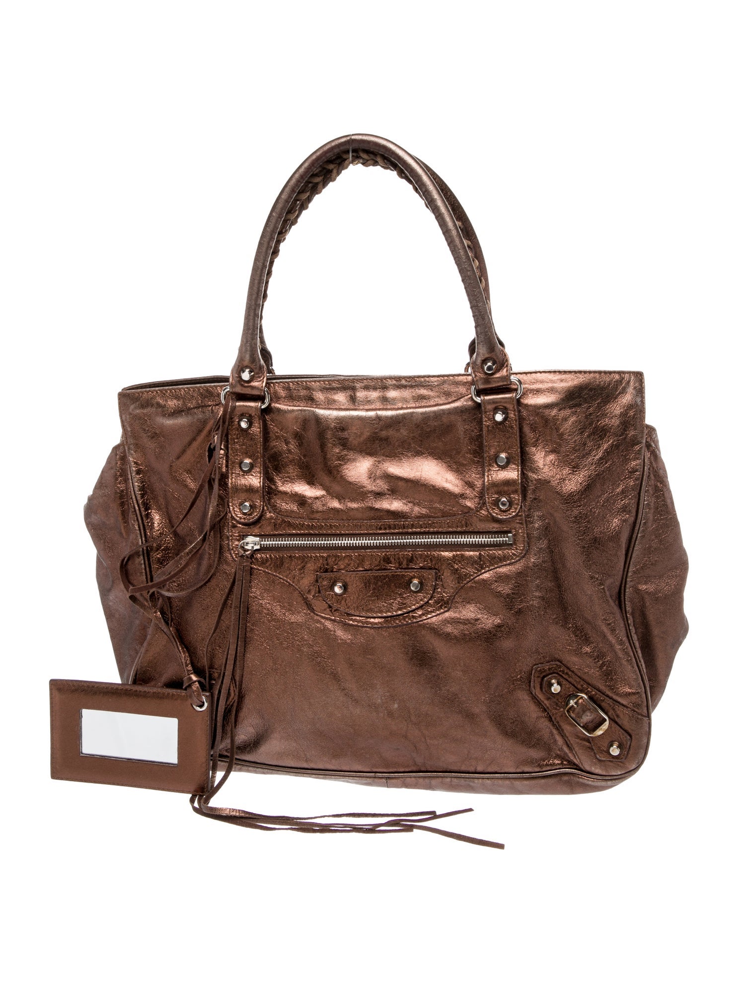 Balenciaga Leather Shopping