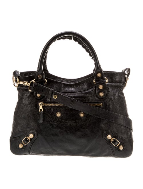 Balenciaga Leather Top Handle Bag