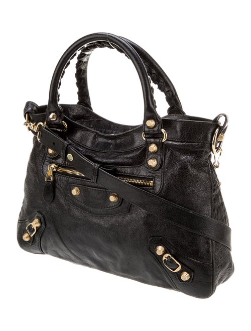 Balenciaga Leather Top Handle Bag
