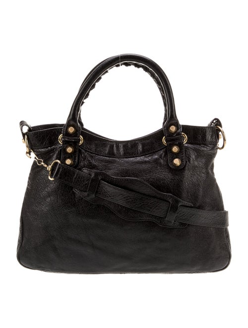 Balenciaga Leather Top Handle Bag