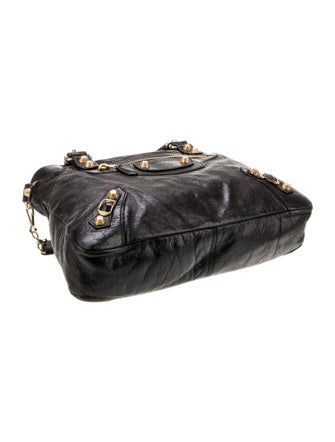 Balenciaga Leather Top Handle Bag