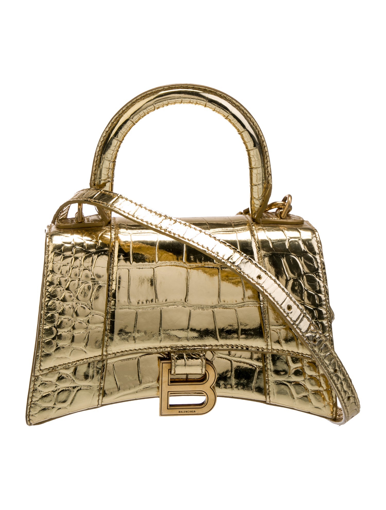 Balenciaga Leather Hourglass XS