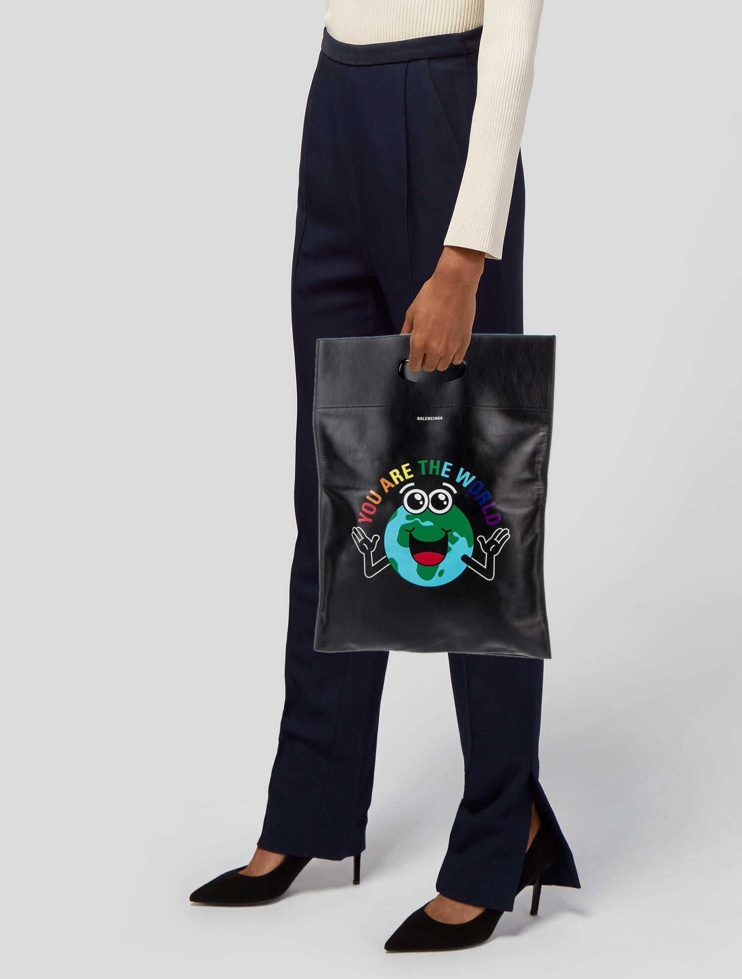 Balenciaga Leather Backpack