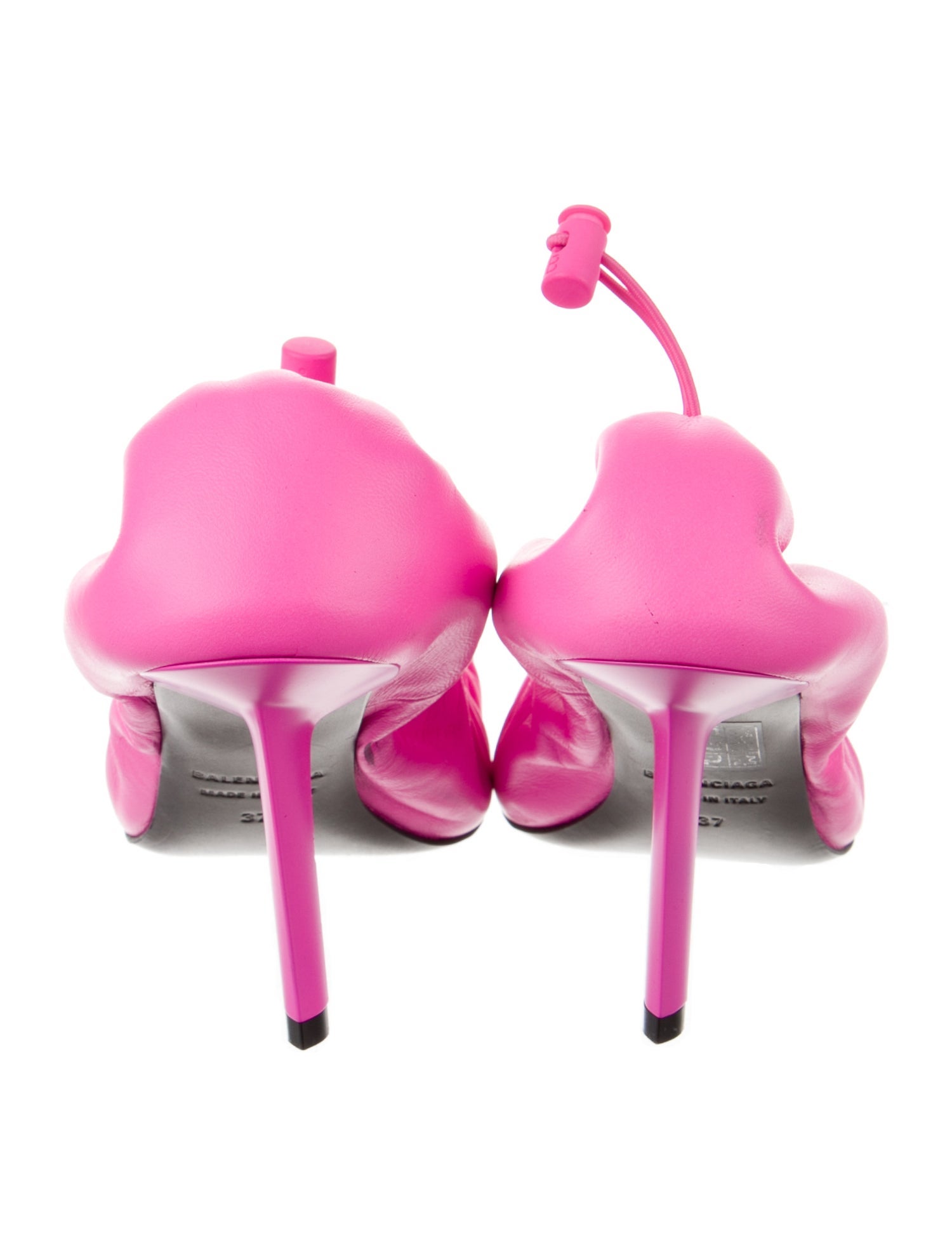 Balenciaga Leather Slingback Pumps