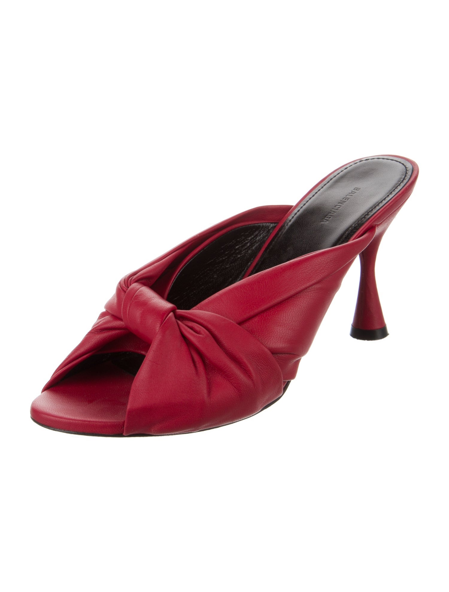 Balenciaga Leather Slides