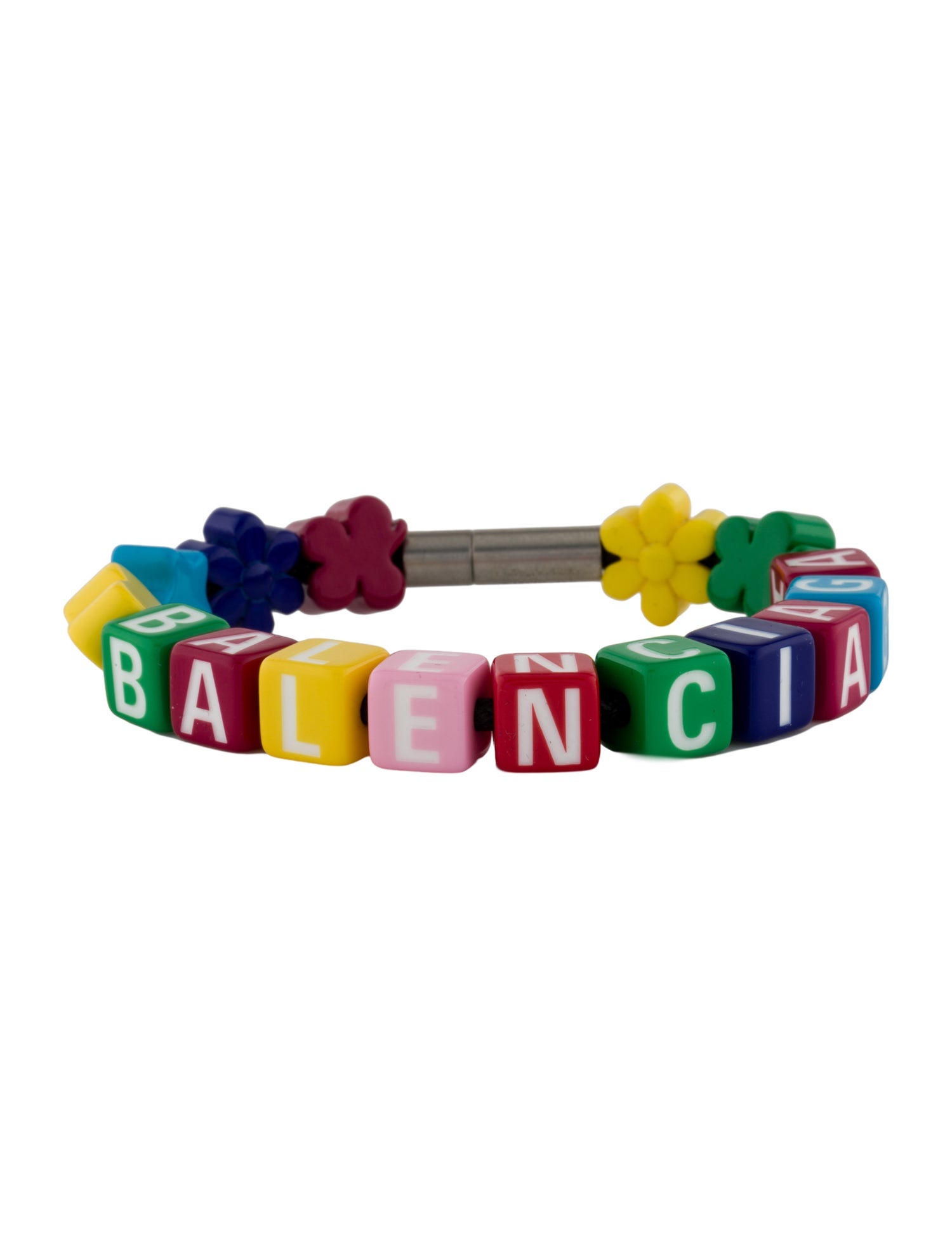Balenciaga Beaded Logo Bracelet