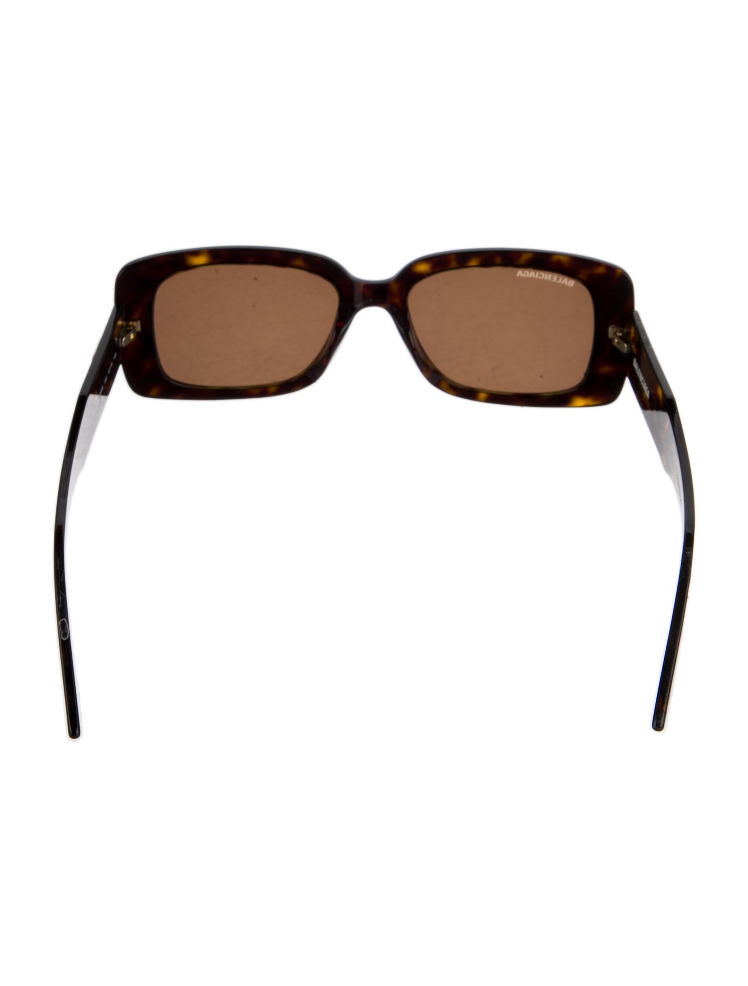 Balenciaga Square Tinted Sunglasses