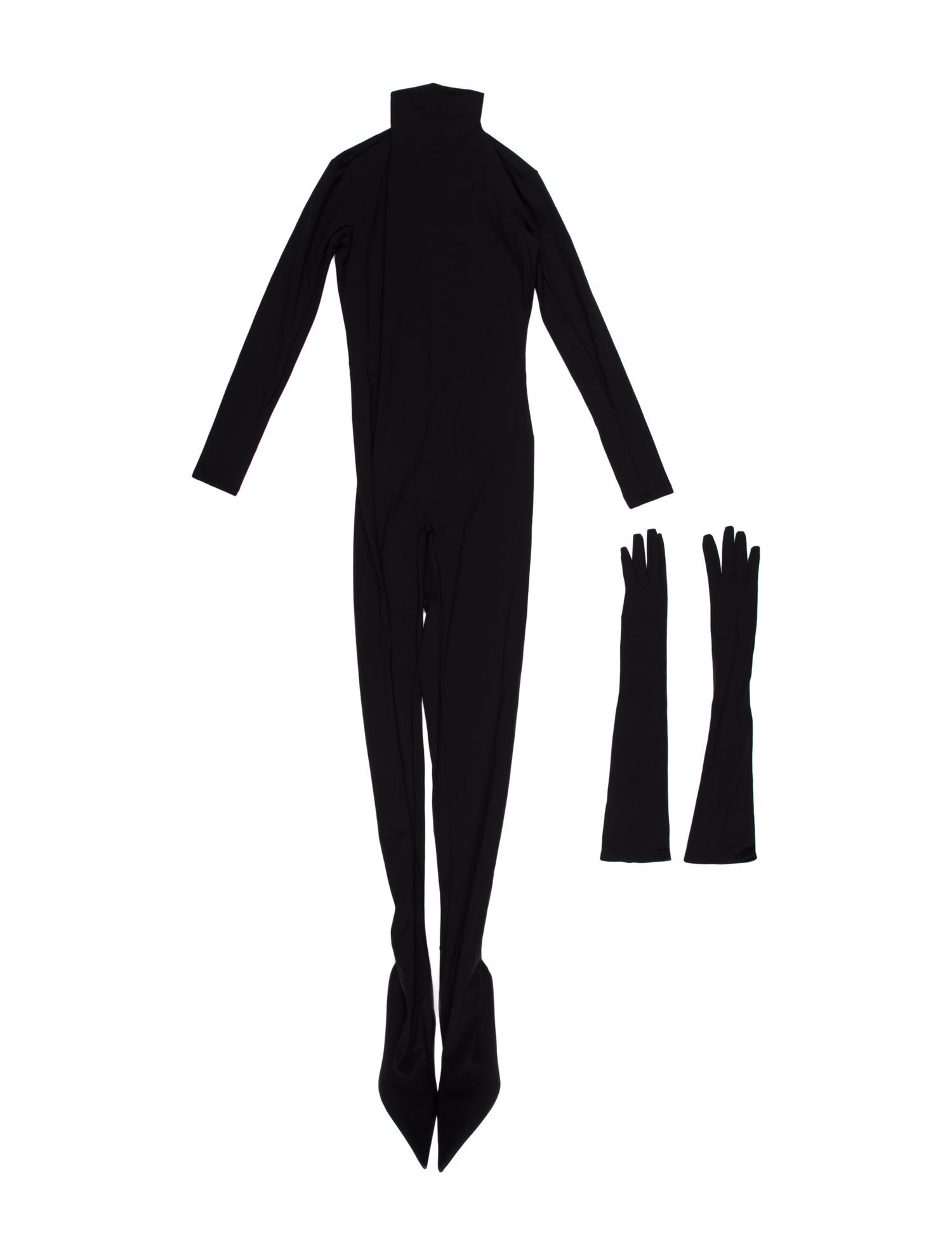 Balenciaga 2022 V-Neck Jumpsuit