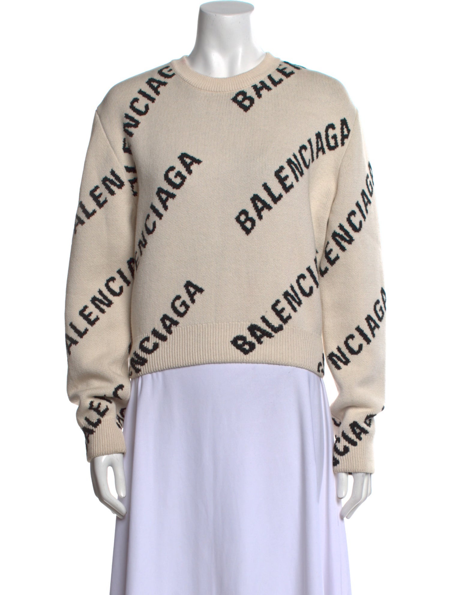 Balenciaga 2021 Printed Sweater