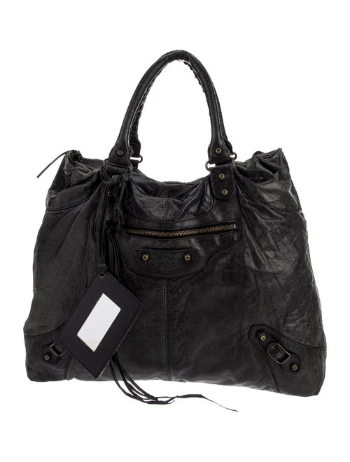 Balenciaga Leather Motocross Classic Brief