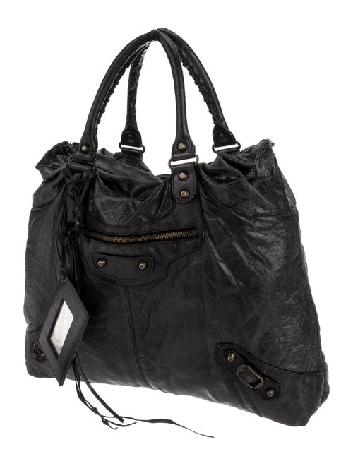 Balenciaga Leather Motocross Classic Brief