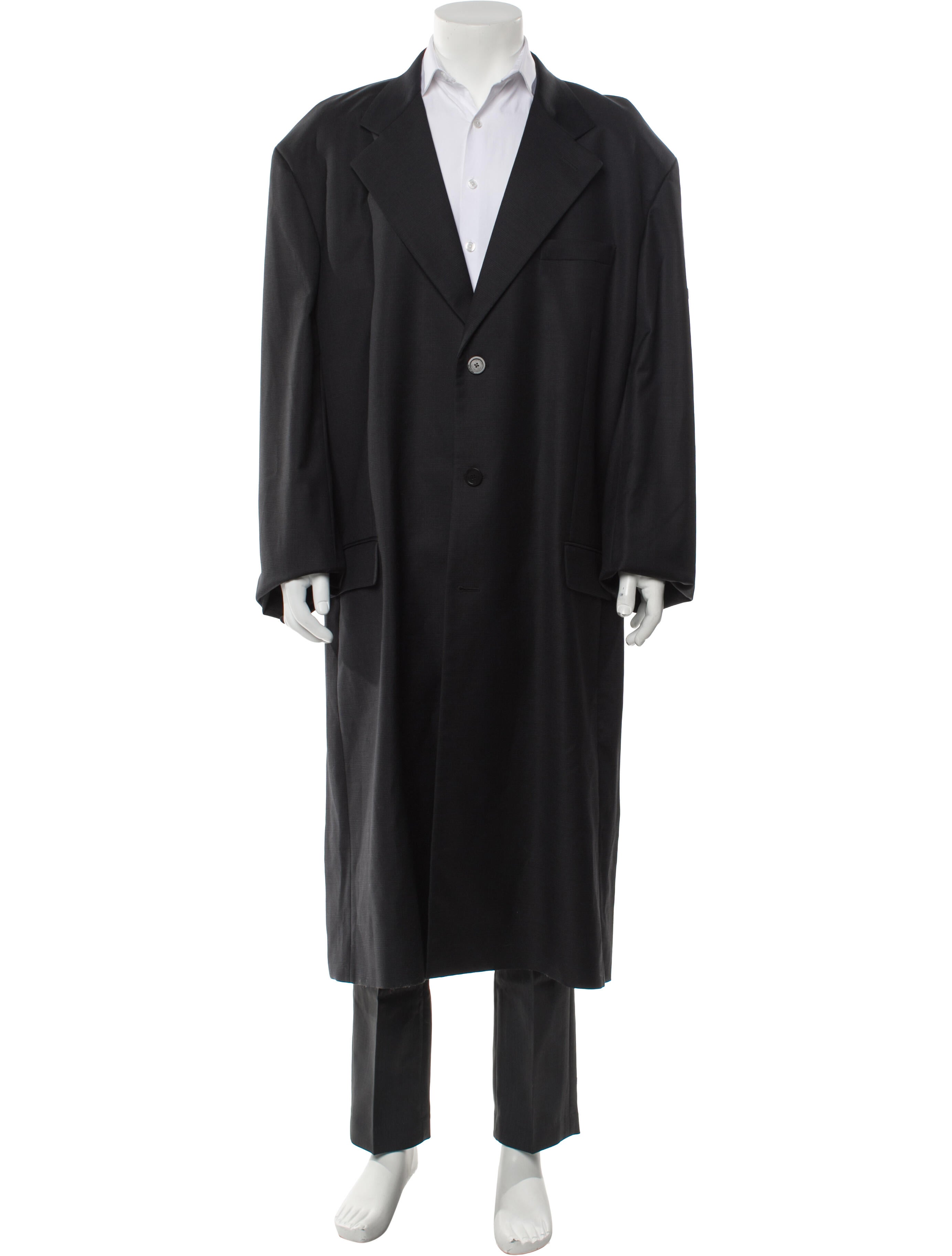 Balenciaga 2020 Wool Overcoat