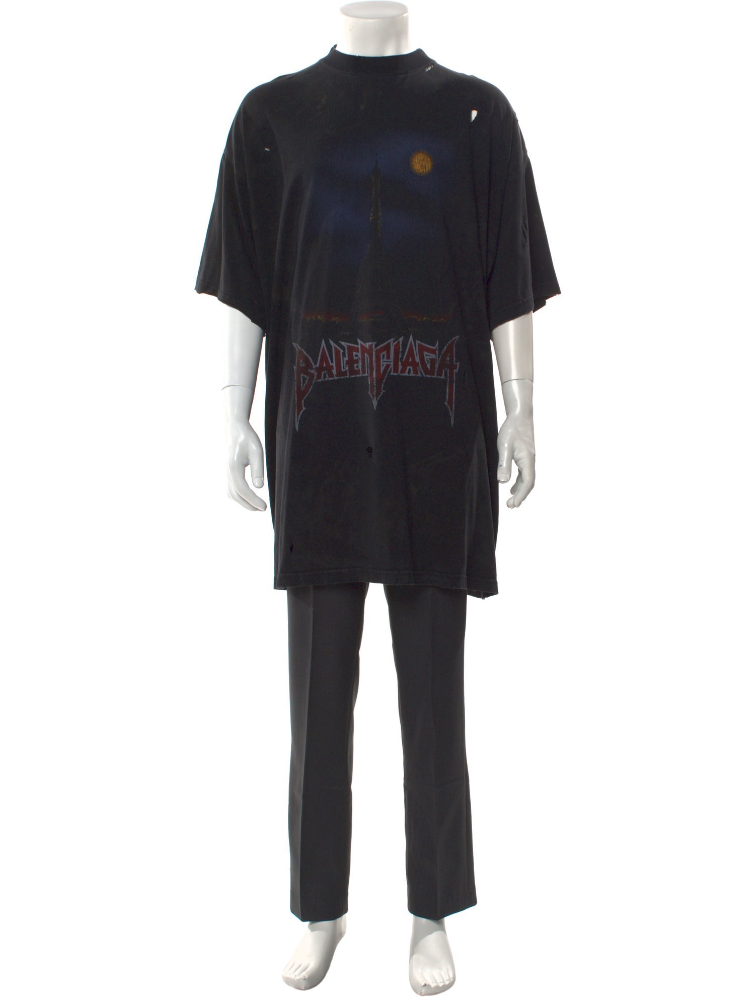 Balenciaga 2023 'Paris Moon' T-Shirt