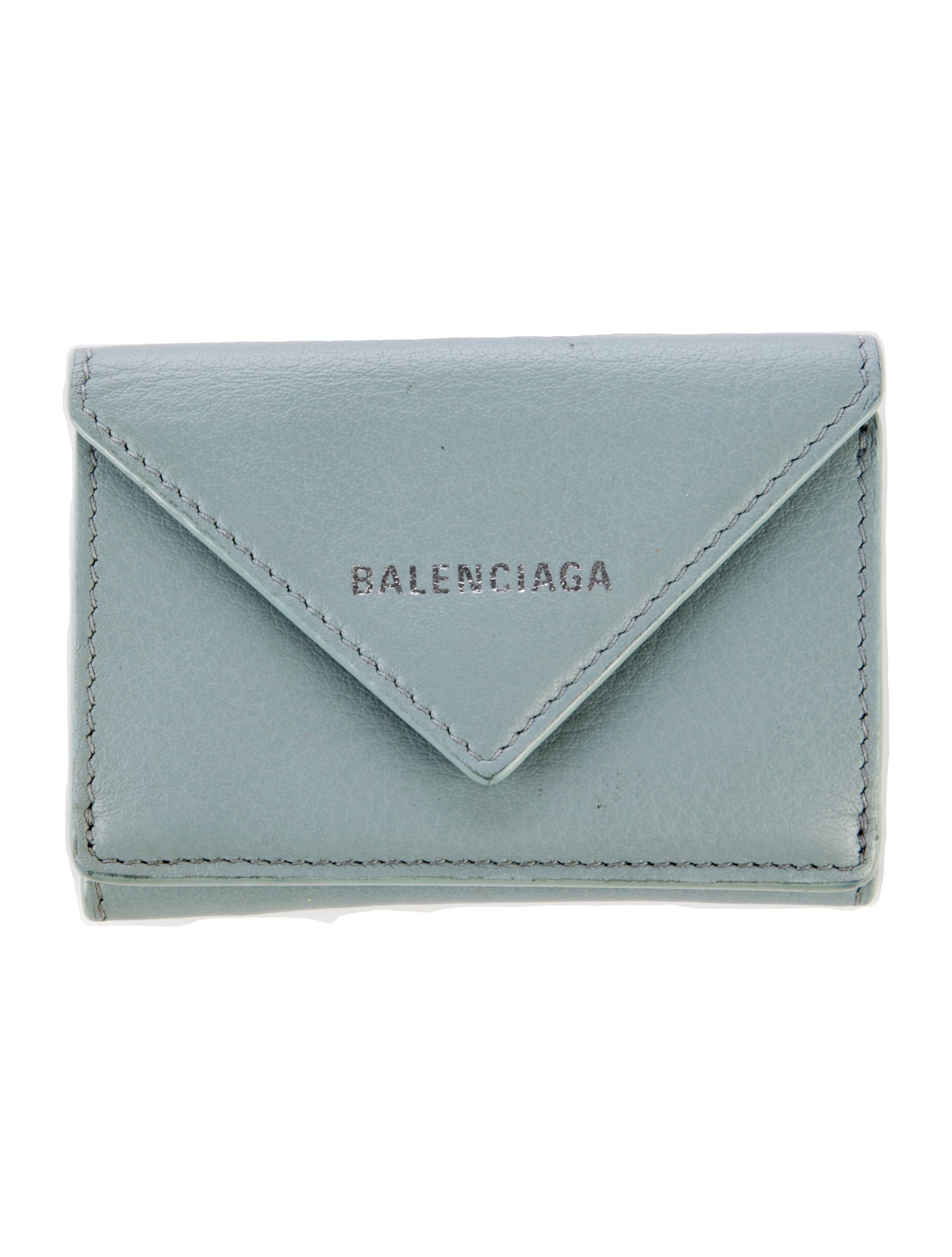 Balenciaga Leather Compact Wallet