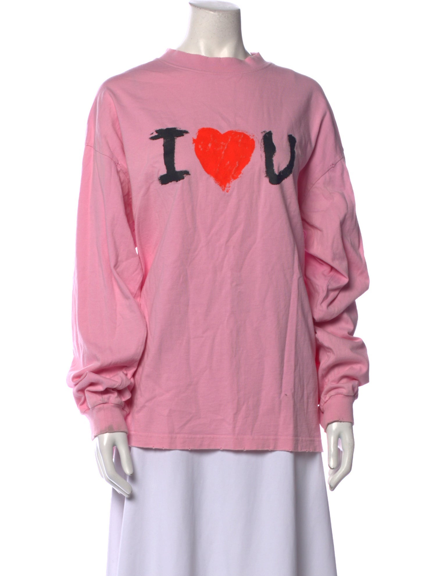 Balenciaga 2020 Graphic Print Sweatshirt