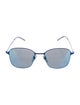 Balenciaga Square Mirrored Sunglasses