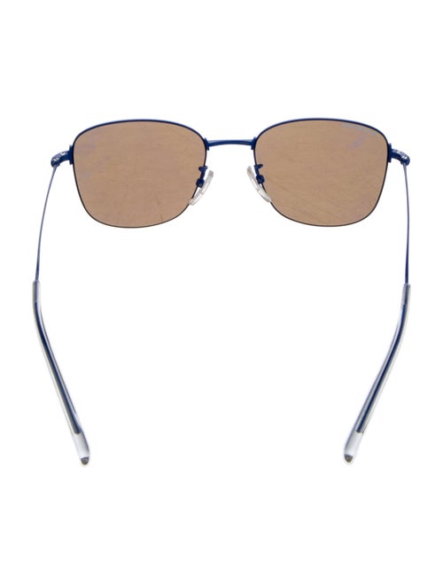Balenciaga Square Mirrored Sunglasses