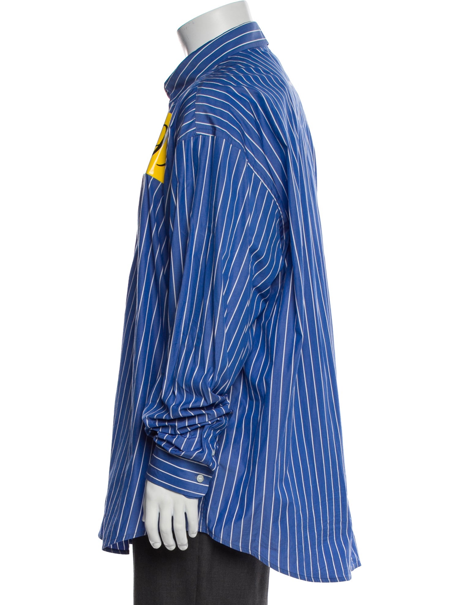 Balenciaga 2018 Striped Shirt