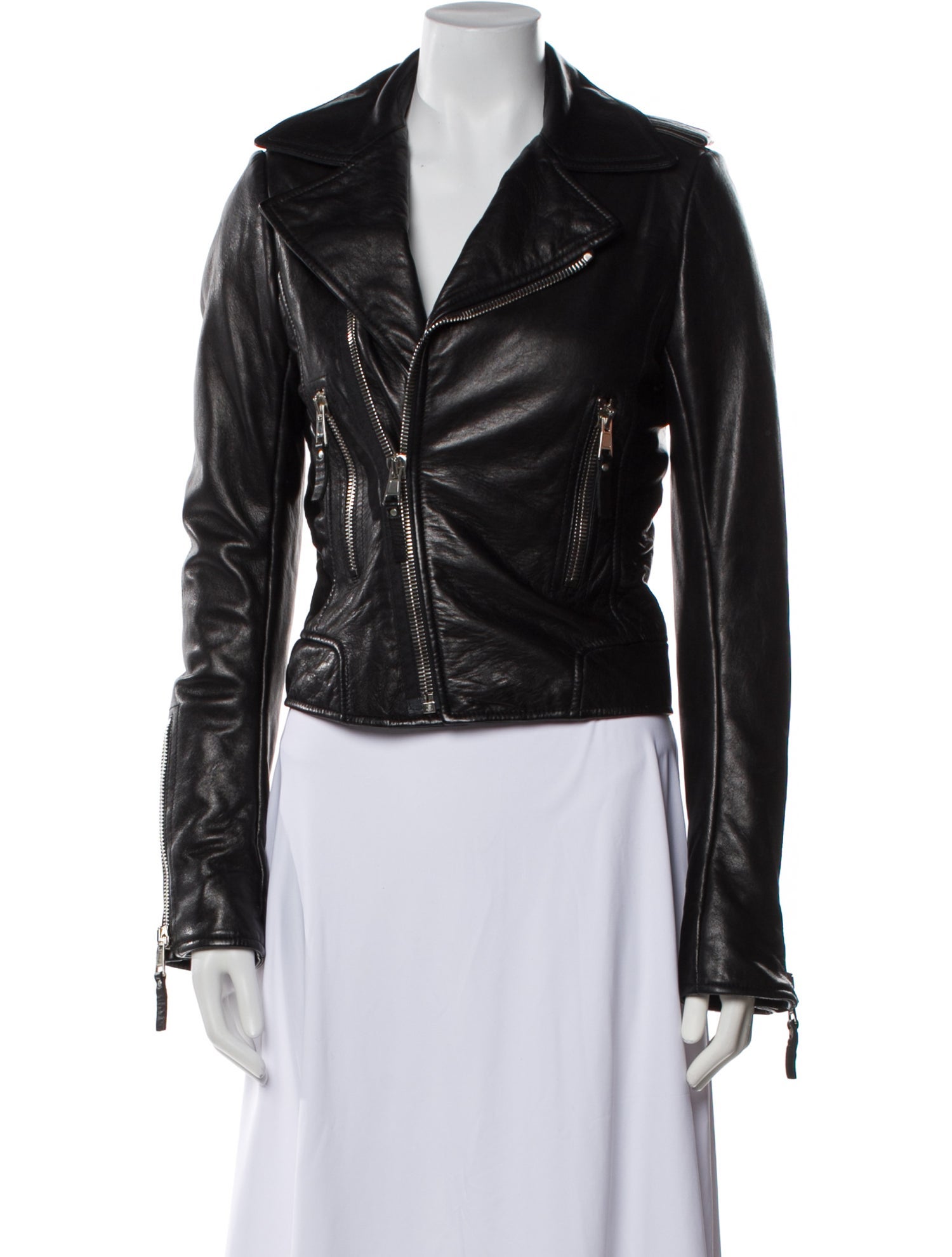 Balenciaga 2013 Leather Biker Jacket
