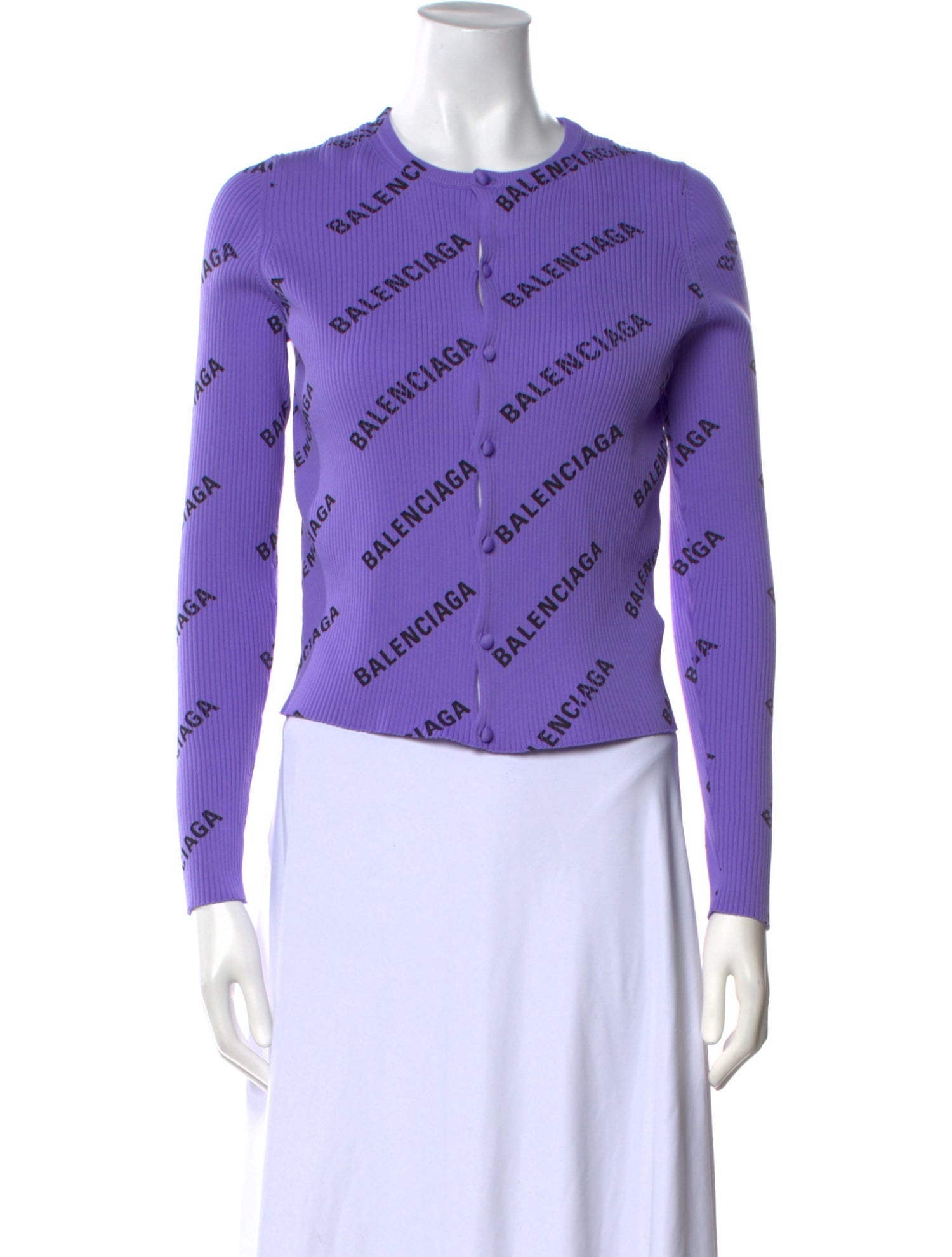 Balenciaga 2018 Printed Sweater