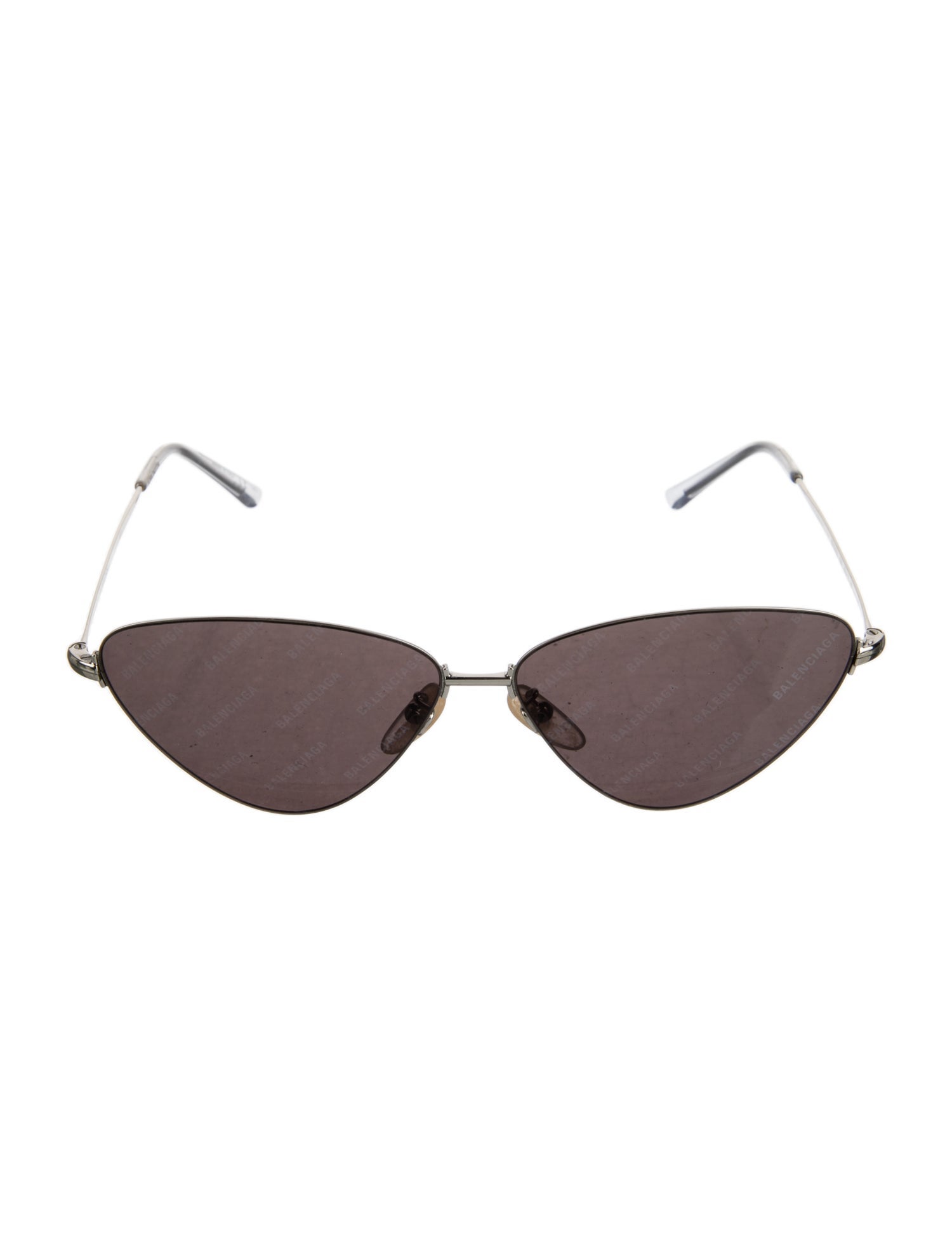 Balenciaga Cat-Eye Mirrored Sunglasses