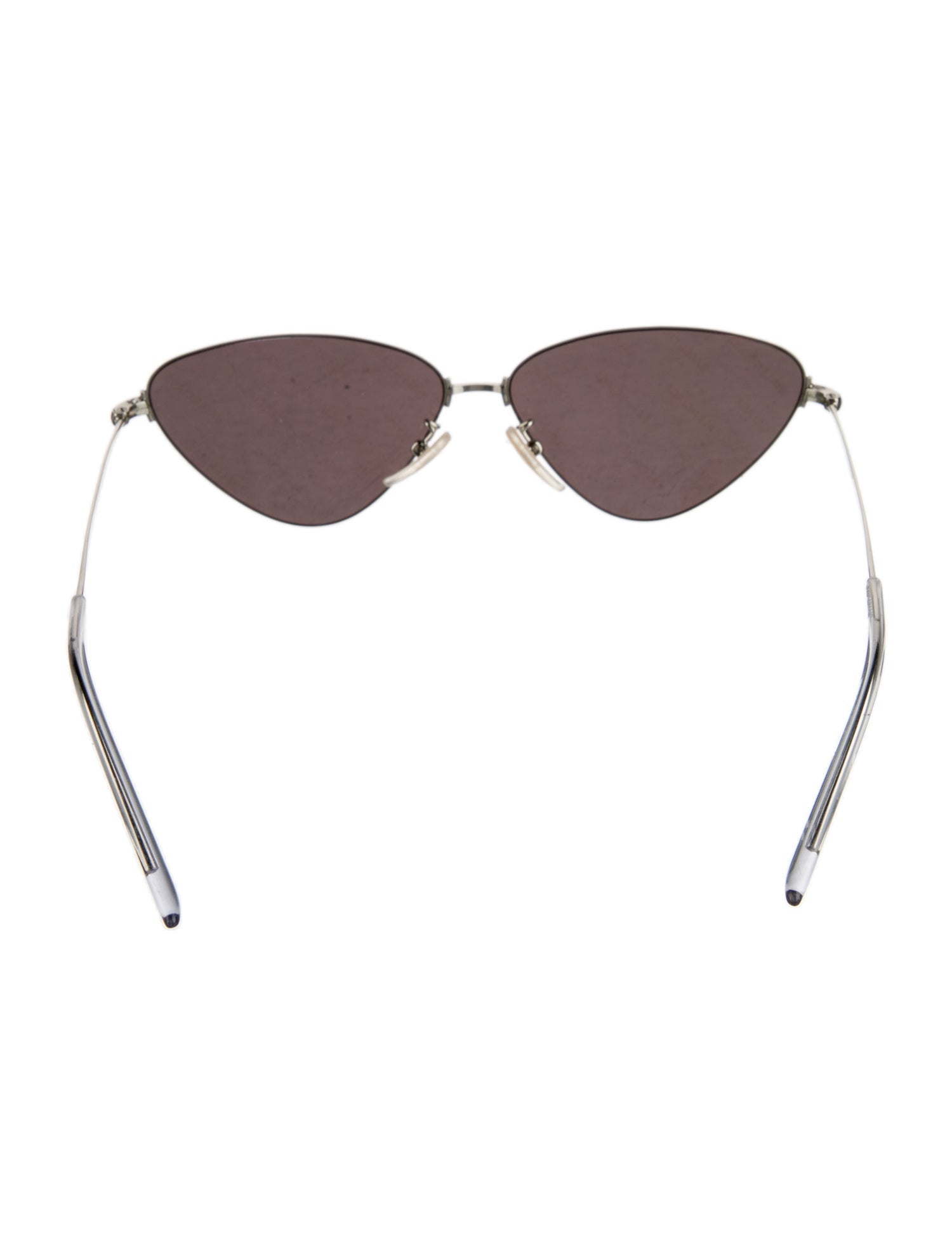 Balenciaga Cat-Eye Mirrored Sunglasses