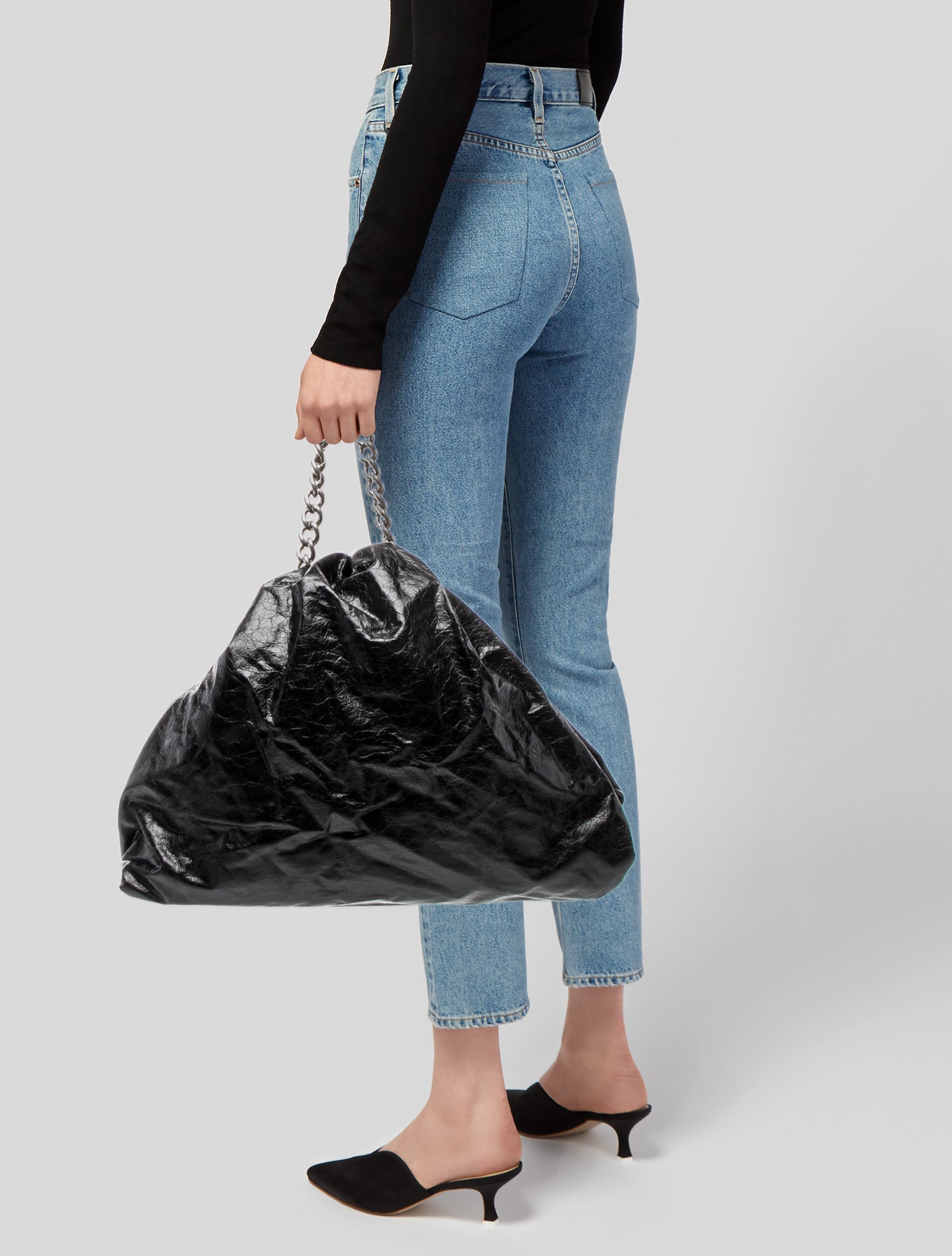 Balenciaga Leather Evening Bag w/ Tags